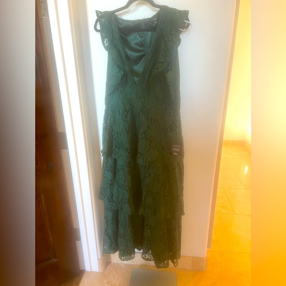 Brand New Lulus Green Dress